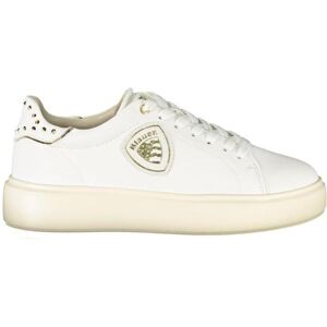 Blauer, Damen, Sneakers, Weisses Leder Damen Sneaker, Weiss, (40) Blauer, Damen, Sneakers, Weisses Leder Damen Sneaker, Weiss, (40)