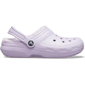 Crocs, Unisex, Hausschuhe, Classic Lined Clog, Violett, (37, 38) Crocs, Unisex, Hausschuhe, Classic Lined Clog, Violett, (37, 38)