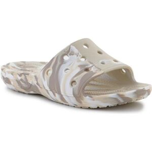 Crocs, Unisex, Sandalen, Classic Marbled Slide, Braun, Mehrfarbig, (37, 37.5, 38) Crocs, Unisex, Sandalen, Classic Marbled Slide, Braun, Mehrfarbig, (37, 37.5, 38)