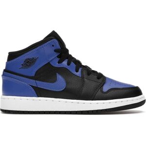 Air Jordan, Jungen, Sneakers, 1 Mid Hyper Royal GS Kids' Shoes - 554725-077, Weiss, Schwarz, Blau, (37.5) Air Jordan, Jungen, Sneakers, 1 Mid Hyper Royal GS Kids' Shoes - 554725-077, Weiss, Schwarz, Blau, (37.5)