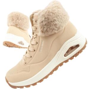 Skechers, Damen, Sneakers, Uno Rugged isolierte braune Stiefeletten für Damen, Braun, (35.5) Skechers, Damen, Sneakers, Uno Rugged isolierte braune Stiefeletten für Damen, Braun, (35.5)