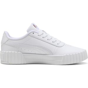 Puma Mädchen, Sneakers, Carina 3.0 Jr, Gold, Weiss, (39) Puma Mädchen, Sneakers, Carina 3.0 Jr, Gold, Weiss, (39)