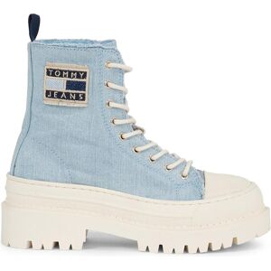 Tommy Hilfiger Damen, Boots + Stiefel, Damenschuhe TJW Foxing Denim Boot Jeans, Blau, (36) Tommy Hilfiger Damen, Boots + Stiefel, Damenschuhe TJW Foxing Denim Boot Jeans, Blau, (36)
