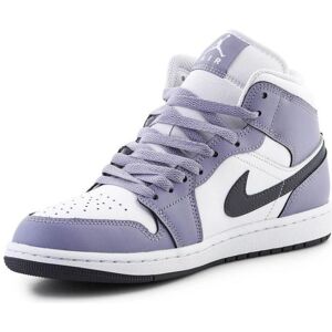 Nike, Unisex, Sneakers, Air Jordan MID Schuhe, Blau, Weiss, Violett, Grau, (42.5) Nike, Unisex, Sneakers, Air Jordan MID Schuhe, Blau, Weiss, Violett, Grau, (42.5)