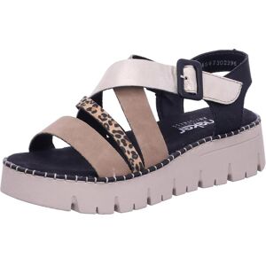 Rieker, Damen, Sandalen, V1063-90 Sandal, Beige, (40) Rieker, Damen, Sandalen, V1063-90 Sandal, Beige, (40)