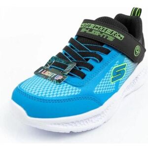 Skechers, Jungen, Sneakers, Meteor-Lights-Krendox Junior Schuhe, Blau, Mehrfarbig, (30) Skechers, Jungen, Sneakers, Meteor-Lights-Krendox Junior Schuhe, Blau, Mehrfarbig, (30)