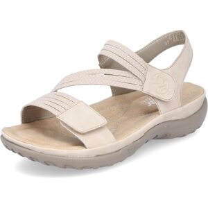 Rieker, Damen, Sandalen, 64870 - 58259, Beige, (39) Rieker, Damen, Sandalen, 64870 - 58259, Beige, (39)
