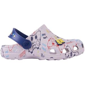 Coqui, Mädchen, Hausschuhe, Little Frog Game Over Clogs für Kinder grau 8701-249-3021 (23-24), Silber, Grau, (24) Coqui, Mädchen, Hausschuhe, Little Frog Game Over Clogs für Kinder grau 8701-249-3021 (23-24), Silber, Grau, (24)