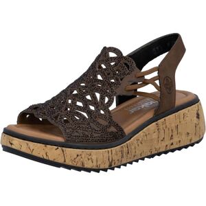 Rieker, Damen, Sandalen, Sandalen, Braun, (40) Rieker, Damen, Sandalen, Sandalen, Braun, (40)