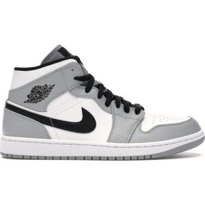 Air Jordan, Herren, Sneakers, Men's 1 Mid Light Smoke Grey Shoes - 554724-092, Grau, Weiss, Schwarz, (45) Air Jordan, Herren, Sneakers, Men's 1 Mid Light Smoke Grey Shoes - 554724-092, Grau, Weiss, Schwarz, (45)