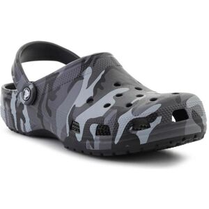 Crocs, Sandalen, classic camouflage clog, Schwarz, Grau, (46, 47) Crocs, Sandalen, classic camouflage clog, Schwarz, Grau, (46, 47)