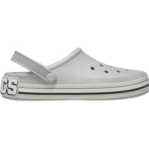 Crocs, Unisex, Hausschuhe, Off Court Logo Clog, Silber, Grau, (39) Crocs, Unisex, Hausschuhe, Off Court Logo Clog, Silber, Grau, (39)