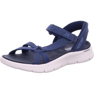 Skechers, Damen, Sandalen, Go Walk Flex Sandal - Illuminate, Blau, (42) Skechers, Damen, Sandalen, Go Walk Flex Sandal - Illuminate, Blau, (42)