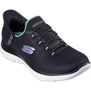 Skechers, Damen, Sneakers, Summits, Schwarz, Türkis, Pink, Mehrfarbig, (37) Skechers, Damen, Sneakers, Summits, Schwarz, Türkis, Pink, Mehrfarbig, (37)