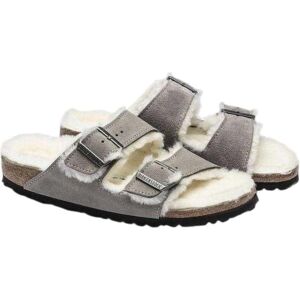 Birkenstock, Unisex, Sandalen, Arizona VL Shearling, Grau, Silber, (46, 47) Birkenstock, Unisex, Sandalen, Arizona VL Shearling, Grau, Silber, (46, 47)
