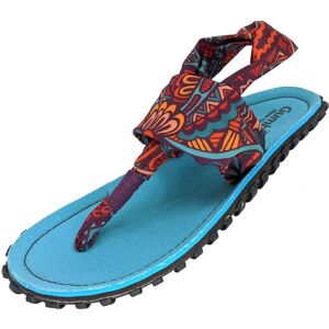 Gumbies, Damen, Sandalen, Japonki damskie Slingback niebieskie r. 37 (G-SB-WN-TRVN), Blau, Türkis, Mehrfarbig, (37) Gumbies, Damen, Sandalen, Japonki damskie Slingback niebieskie r. 37 (G-SB-WN-TRVN), Blau, Türkis, Mehrfarbig, (37)