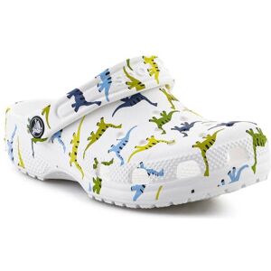 Crocs, Unisex, Hausschuhe, K's Classic CharacterPrintClog, Weiss, (35) Crocs, Unisex, Hausschuhe, K's Classic CharacterPrintClog, Weiss, (35)