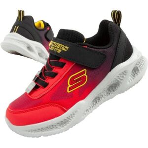 Skechers, Jungen, Sneakers, Meteor-Lights-Krendox, Rot, Schwarz, (22) Skechers, Jungen, Sneakers, Meteor-Lights-Krendox, Rot, Schwarz, (22)
