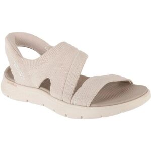 Skechers, Damen, Sandalen, Slip-ins Go Walk Flex Zandal-Enticing - Dames Sandalen - Naturel, Grau, Silber, (41) Skechers, Damen, Sandalen, Slip-ins Go Walk Flex Zandal-Enticing - Dames Sandalen - Naturel, Grau, Silber, (41)