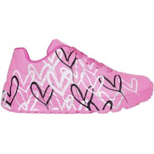 Skechers, Mädchen, Sneakers, JGoldcrown Uno Lite Metallic Love Schuhe, Mehrfarbig, Pink, (35.5) Skechers, Mädchen, Sneakers, JGoldcrown Uno Lite Metallic Love Schuhe, Mehrfarbig, Pink, (35.5)
