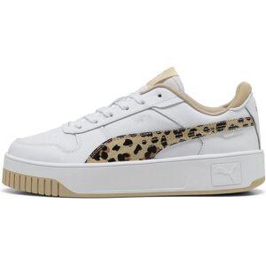 Puma Damen, Sneakers, Carina Street Animal Flair, Mehrfarbig, Weiss, Beige, Silber, (39) Puma Damen, Sneakers, Carina Street Animal Flair, Mehrfarbig, Weiss, Beige, Silber, (39)