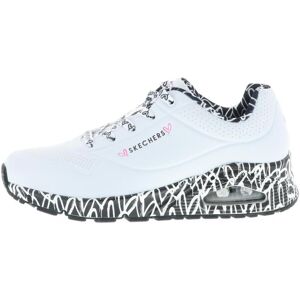 Skechers, Damen, Sneakers, Uno, Weiss, (40) Skechers, Damen, Sneakers, Uno, Weiss, (40)