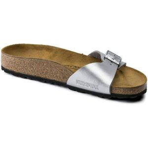 Birkenstock, Damen, Sandalen, Madrid Silver Damen Flip-Flops Silber Regular, Silber, (35) Birkenstock, Damen, Sandalen, Madrid Silver Damen Flip-Flops Silber Regular, Silber, (35)