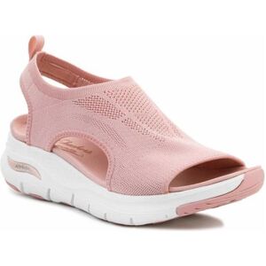 Skechers, Damen, Sandalen, Arch Fit - City Catch - Dames Sandalen - Roze, Rosa, (41) Skechers, Damen, Sandalen, Arch Fit - City Catch - Dames Sandalen - Roze, Rosa, (41)