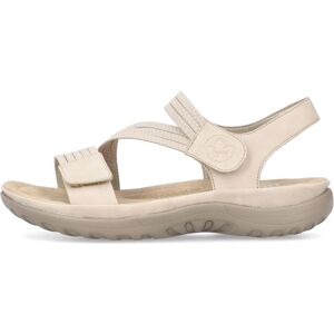 Rieker, Damen, Sandalen, 64870 - 58259, Beige, (42) Rieker, Damen, Sandalen, 64870 - 58259, Beige, (42)