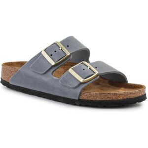 Birkenstock, Damen, Sandalen, Arizona LEOI schmal, Silber, Grau, (39) Birkenstock, Damen, Sandalen, Arizona LEOI schmal, Silber, Grau, (39)
