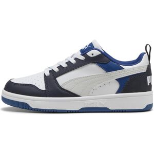 Puma Jungen, Sneakers, Rebound V6 Lo, Weiss, Blau, (38) Puma Jungen, Sneakers, Rebound V6 Lo, Weiss, Blau, (38)