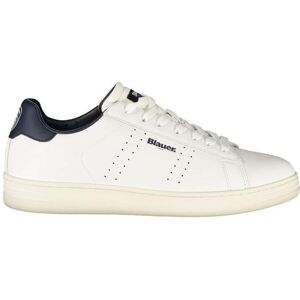 Blauer, Herren, Sneakers, Weisses Leder Herren Sneaker, Weiss, (45) Blauer, Herren, Sneakers, Weisses Leder Herren Sneaker, Weiss, (45)