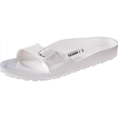 Birkenstock, Unisex, Sandalen, Madrid EVA Schmal, Weiss, (38) Birkenstock, Unisex, Sandalen, Madrid EVA Schmal, Weiss, (38)