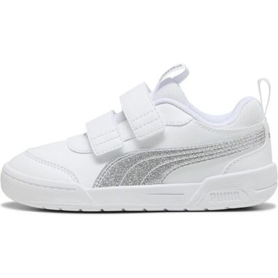 Puma Jungen, Sneakers, multiflex 2 Glitz FS V PS, Silber, Weiss, (34.5) Puma Jungen, Sneakers, multiflex 2 Glitz FS V PS, Silber, Weiss, (34.5)