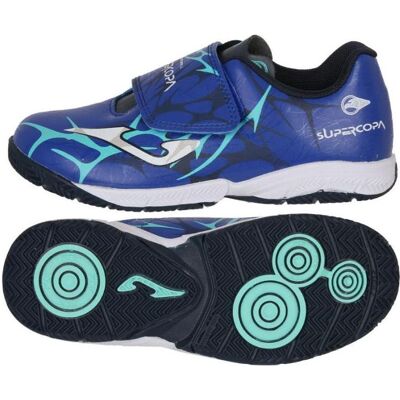 Joma, Unisex, Sneakers, Super Copa Junior 2409 IN Juniorschuhe, Blau, (29) Joma, Unisex, Sneakers, Super Copa Junior 2409 IN Juniorschuhe, Blau, (29)