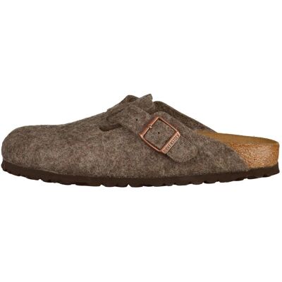 Birkenstock, Damen, Sandalen, Boston Wollfilz Schmal, Beige, (38) Birkenstock, Damen, Sandalen, Boston Wollfilz Schmal, Beige, (38)