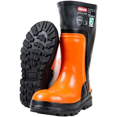 Oregon Herren, Gummistiefel, Yukon Schnittschutz Gummistiefel Klasse 3 mit Stahlkappe Gr. 41, Mehrfarbig, (41) Oregon Herren, Gummistiefel, Yukon Schnittschutz Gummistiefel Klasse 3 mit Stahlkappe Gr. 41, Mehrfarbig, (41)