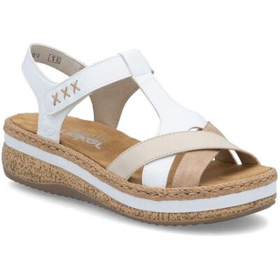 Rieker, Sandalen, Damensandalen, Weiss, (41) Rieker, Sandalen, Damensandalen, Weiss, (41)