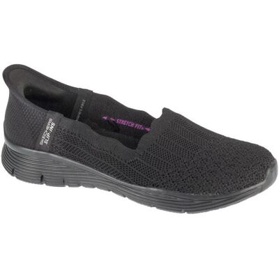 Skechers, Damen, Sneakers, Slip-Ins: Seager - Believe It Black, Schwarz, (41) Skechers, Damen, Sneakers, Slip-Ins: Seager - Believe It Black, Schwarz, (41)