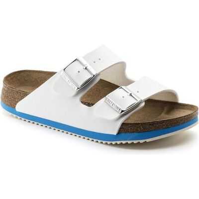 Birkenstock, Herren, Sandalen, Pantoletten, Weiss, (43) Birkenstock, Herren, Sandalen, Pantoletten, Weiss, (43)