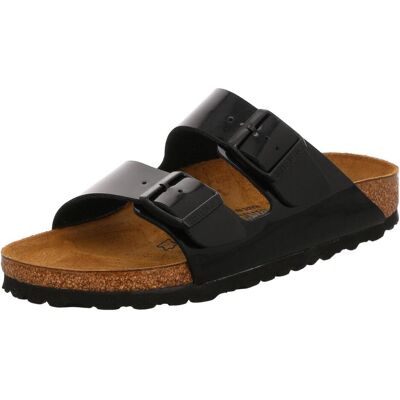 Birkenstock, Damen, Sandalen, Pantoletten Arizona, Schwarz, (38) Birkenstock, Damen, Sandalen, Pantoletten Arizona, Schwarz, (38)