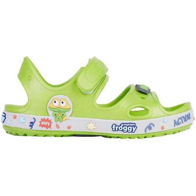 Coqui, Jungen, Hausschuhe, Kindersandalen Yogi grün 8861-632-1546A (20-21), Grün, (20) Coqui, Jungen, Hausschuhe, Kindersandalen Yogi grün 8861-632-1546A (20-21), Grün, (20)
