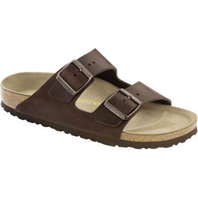 Birkenstock, Unisex, Sandalen, Arizona Nubukleder Schmal, Braun, (43) Birkenstock, Unisex, Sandalen, Arizona Nubukleder Schmal, Braun, (43)