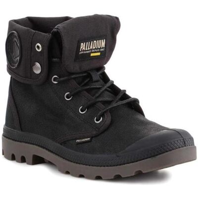 Palladium, Herren, Boots + Stiefel, Pampa Baggy Wax Schwarze Schuhe, Schwarz, (37) Palladium, Herren, Boots + Stiefel, Pampa Baggy Wax Schwarze Schuhe, Schwarz, (37)