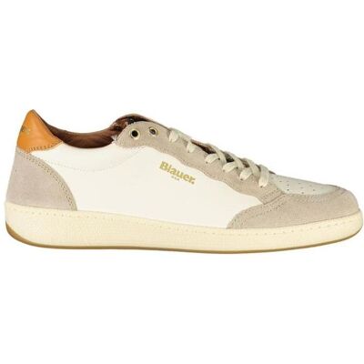 Blauer, Herren, Sneakers, Weisses Leder Herren Sneaker, Weiss, (41) Blauer, Herren, Sneakers, Weisses Leder Herren Sneaker, Weiss, (41)