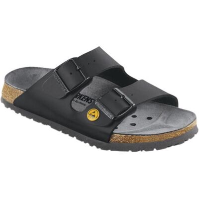Birkenstock, Unisex, Sandalen, Arizona ESD Birko-Flor Normal, Schwarz, (40) Birkenstock, Unisex, Sandalen, Arizona ESD Birko-Flor Normal, Schwarz, (40)