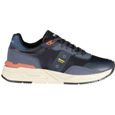 Blauer, Herren, Sneakers, Polyester Sneaker, Blau, (44) Blauer, Herren, Sneakers, Polyester Sneaker, Blau, (44)