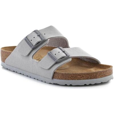 Birkenstock, Herren, Sandalen, Arizona BF, Grau, Silber, (41) Birkenstock, Herren, Sandalen, Arizona BF, Grau, Silber, (41)