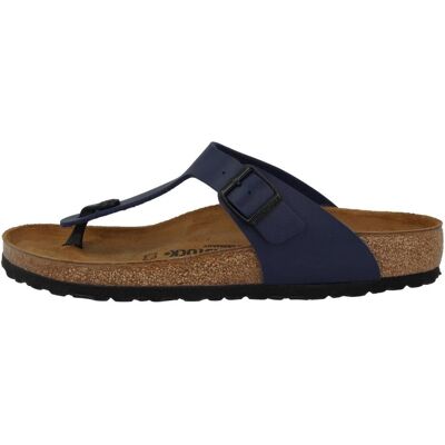 Birkenstock, Damen, Sandalen, Gizeh Birko-Flor schmal, Blau, (36) Birkenstock, Damen, Sandalen, Gizeh Birko-Flor schmal, Blau, (36)