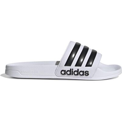 Adidas Herren, Hausschuhe, Adilette, Weiss, (48 2/3) Adidas Herren, Hausschuhe, Adilette, Weiss, (48 2/3)